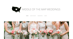 Desktop Screenshot of middleofthemapweddings.com